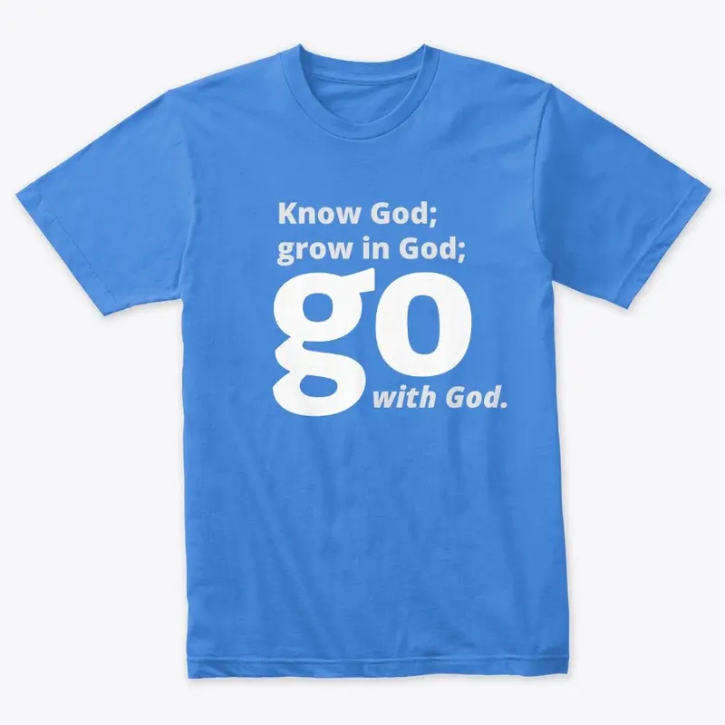 Know God Tee (Blue)