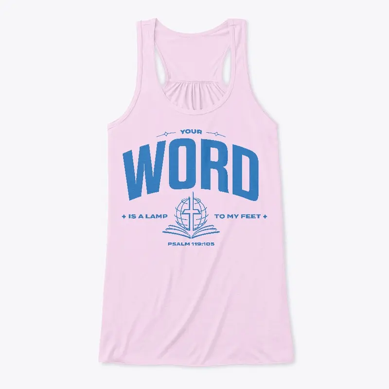 Your Word is a Lamp Women's Tank Top